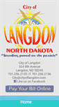 Mobile Screenshot of cityoflangdon.com